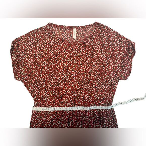 Boutique Floral Printed Wrap Style Dress Size Womens Large - Picture 3 of 10